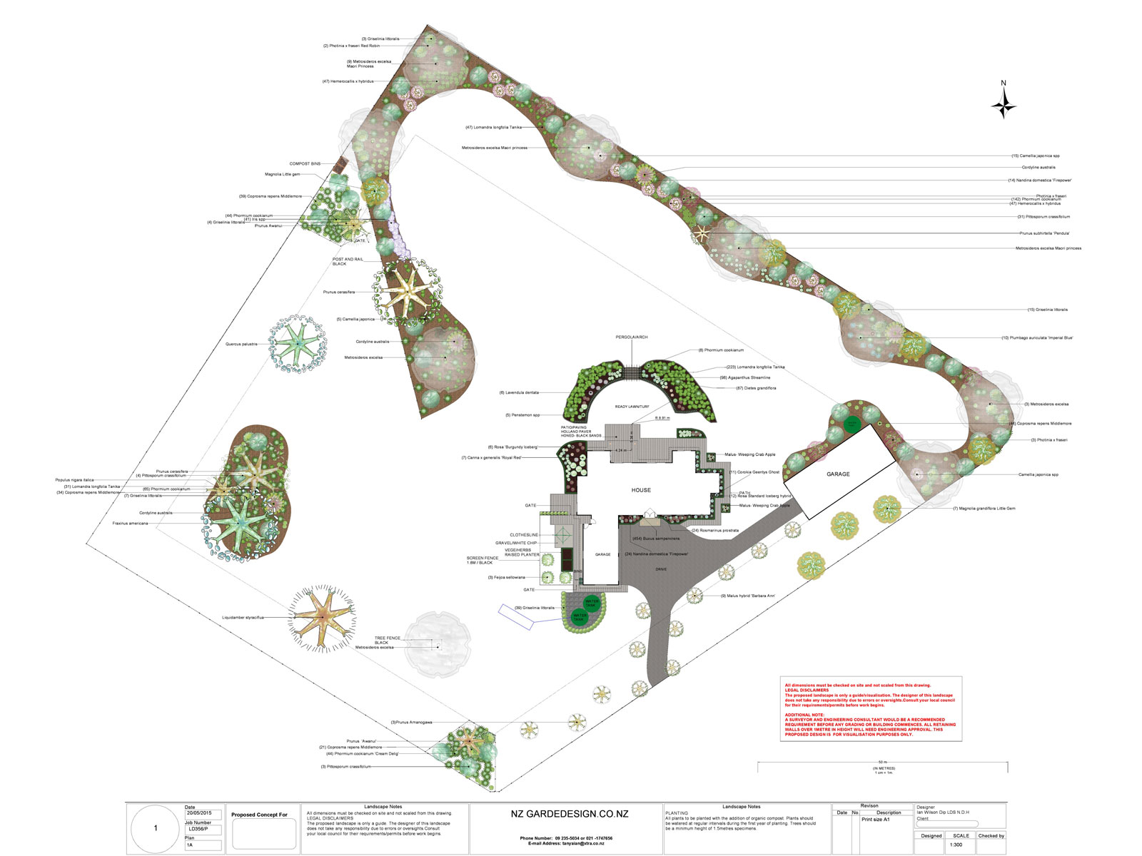 Cost Effective Landscape Plans and Garden Designer Service Auckland
