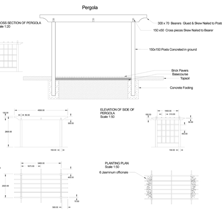 Hard Landscaping Plan